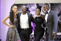 L-R: Jennifer Korangteng, Louis Osei, Lexis Bill and Chris Ukata