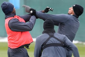 Balotelli Boateng Blows Dec2010