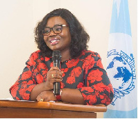 Mrs. Maame Yaa Tiwaa Addo-Danquah, Director General of the Criminal Investigations Department