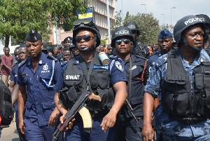 11 Ghanaians and three Nigerians have been arrested by the police