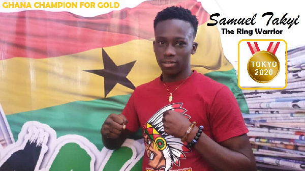 Samuel Takyi will compete at the Olympic games