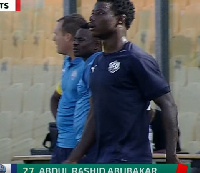 Midfielder Rashid Abubakar