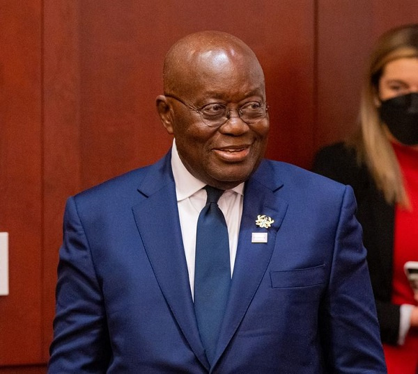 Nana Addo Dankwa Akufo-Addo is Ghana's president