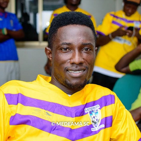 Medeama SC captain Joseph Tetteh Zutah