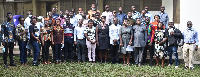 Participants at the economic training