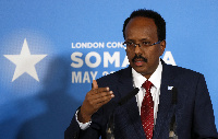 Somalian president, Mohamed Abdullahi Mohamed