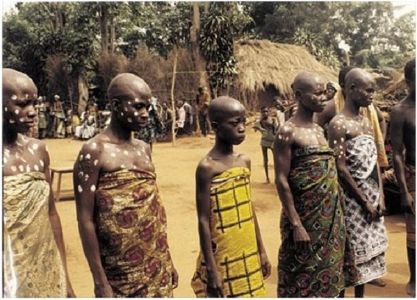 A file photo of the Trokosi culture