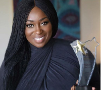 Peace Hyde wins Radio/TV personality of the Year @ Ghana Naija Showbiz Awards