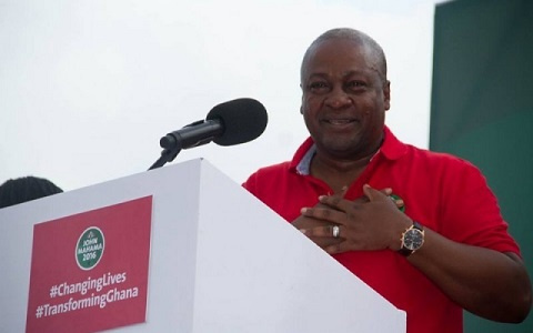 Former President John Dramani Mahama