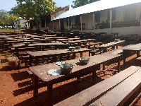 The dining area for the students