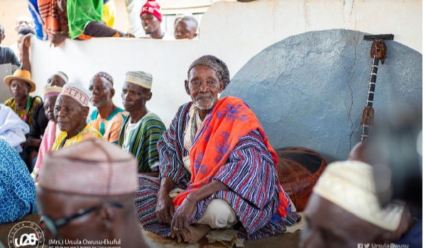 The Chief of the Garu Traditional Area, Naaba Akontam Suguru Awuni