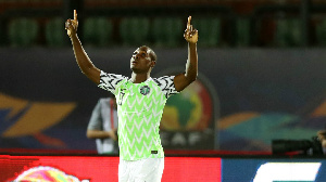 Ighalo pounced on an early error to grab the win