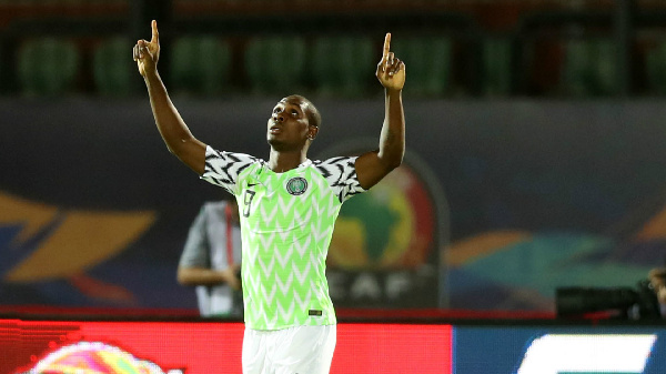 Ighalo pounced on an early error to grab the win