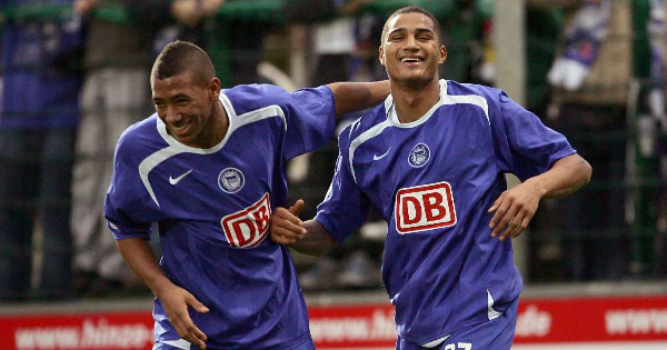 Jerome and Kevin Boateng at Hertha Berlin