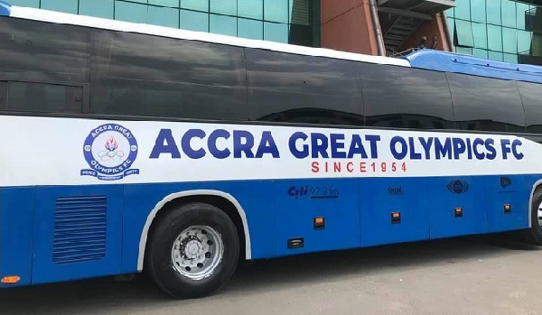 Accra Great Olympics new bus