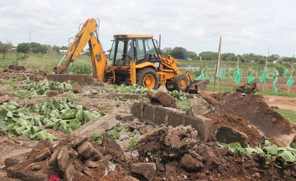 The NDC in Navrongo dedicated the land it bought last year for an office construction