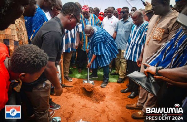 The sod-cutting ceremony  took place on Monday, May 13,