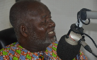 Osofo Kofitse Ahadzi,cultural anthropologist and senior member of the Afrikania Mission