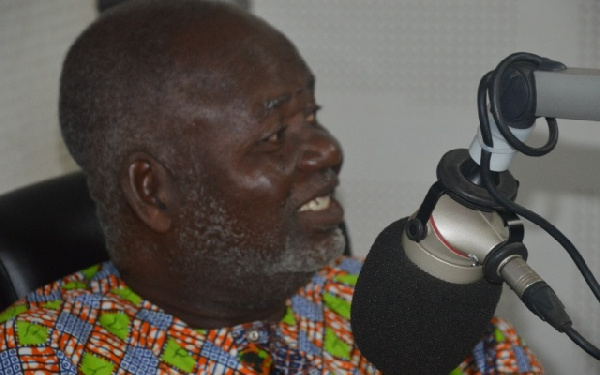 Osofo Kofitse Ahadzi,cultural anthropologist and senior member of the Afrikania Mission