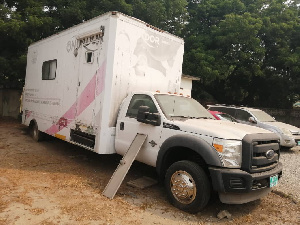 The vans were procured by the NDC government to support health delivery in the country