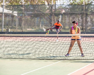 The Mixed Doubles Category was won by Wicki Reto and Yvonne Bruce-Tagoe