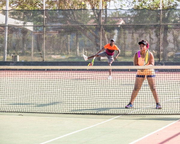 The Mixed Doubles Category was won by Wicki Reto and Yvonne Bruce-Tagoe