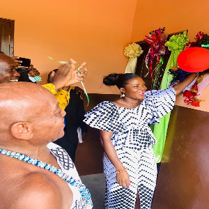 Member of Parliament for North Dayi, Joycelyn Tetteh commissioned the project