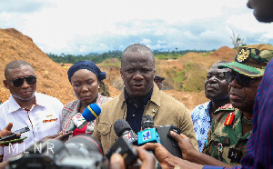 Samuel A. Jinapor, the Minister for Lands and Natural Resources