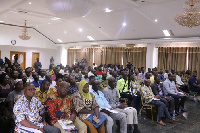 A cross section of stakeholders at the meeting