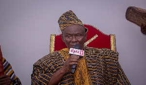 Naa Prof. Edmund Nminyem Delle Chiir VIII, New Paramount Chief of the Nandom Traditional Area