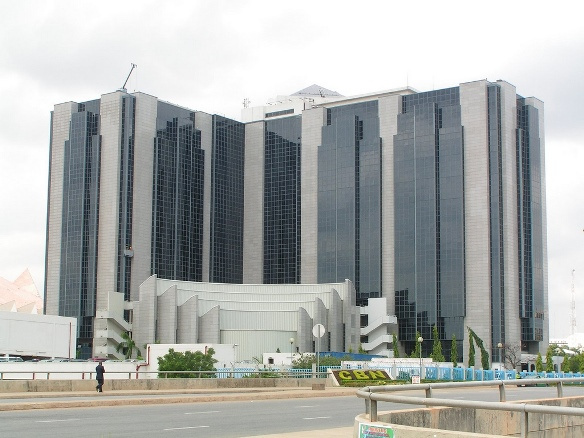 Central Bank of nigeria Building in Abuja, Nigeria.