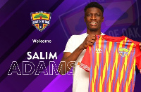 Salim has joined Hearts on a two-year deal