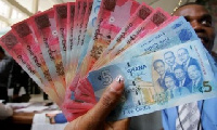 Ghana cedi bank notes