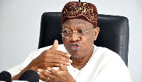 The Minister of Information and Culture, Alhaji Lai Mohammed,