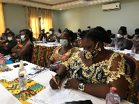 Stakeholders at the forum organized by AAG in Bolgatanga