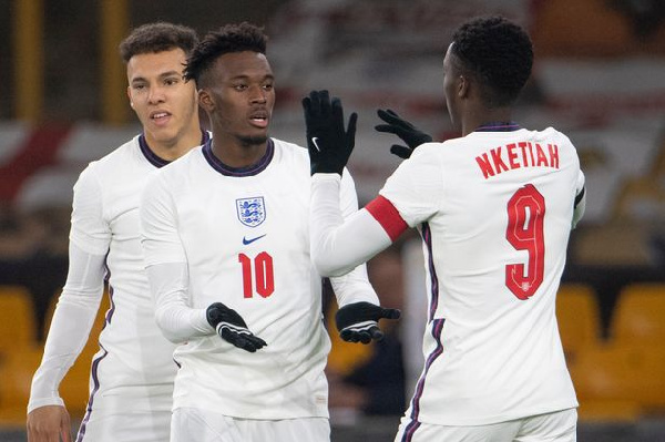 Eddie Nketiah and Callum Hudson-Odoi