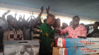 Prempeh College Old Boys donate equipment to Alma mater