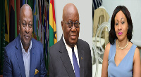 John Mahama, Nana Akufo-Addo and Jean Mensa