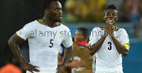 Asamoah Gyan & Michael Essien