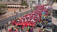 Some of the demonstrators