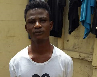 The suspected killer of J.B Danquah, Daniel Asiedu