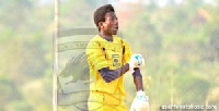 Kotoko goalie Felix Annan