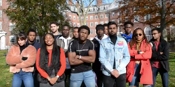 Black students in Harvard University