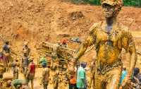 Galamsey is prevalent in southern and western Ghana