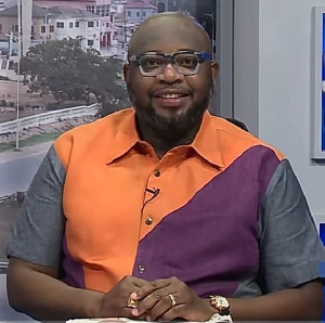 Dr. Randy Abbey is the host of Good Morning Ghana