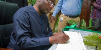 Vice President Dr. Mahamudu Bawumia and Rev, Isaac Owusu Bempah