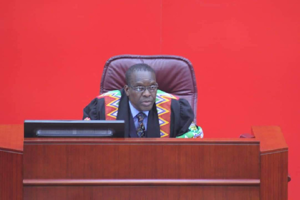 Speaker of parliament, Alban Bagbin