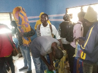 The 80 Foreigners believed to be Nigerians were all living in a chamber and hall apartment at Duase