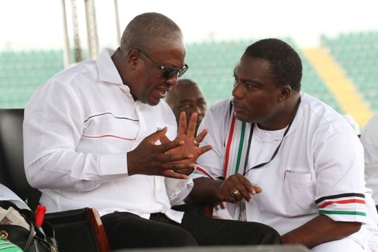 Horace Nii Ayi Ankrah with President Mahama