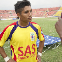 Hearts of Oak defender Shaun October